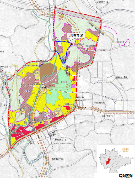 乌当北衙单元地块规划出炉，总建面28.17万方，部分用地将建北衙尚城B区