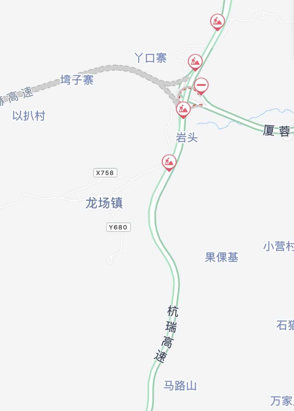 杭瑞高速这段路即日起需绕行，为期一个月