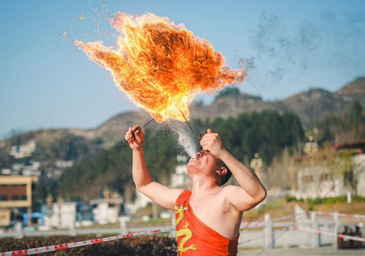 探秘古思州沿河过大年丨沿河非遗七天展民俗文化展演拉开序幕