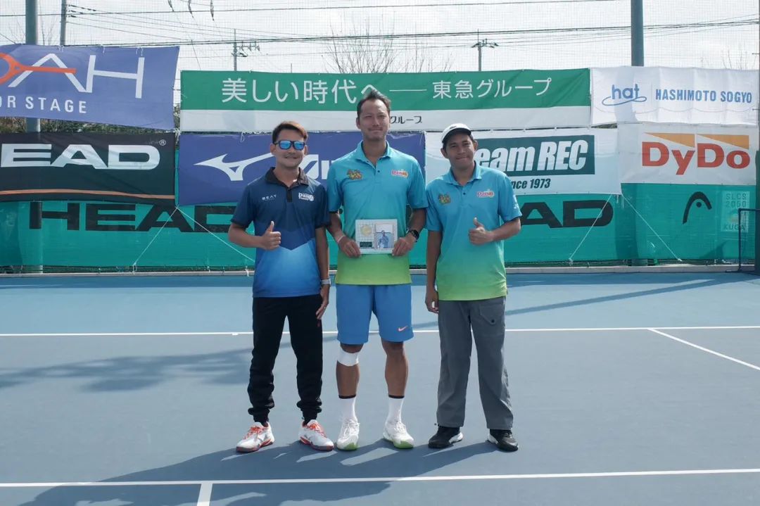 贵州省贵阳市网球专业队运动员柏衍夺得itf国际网球巡回赛日本秋川站