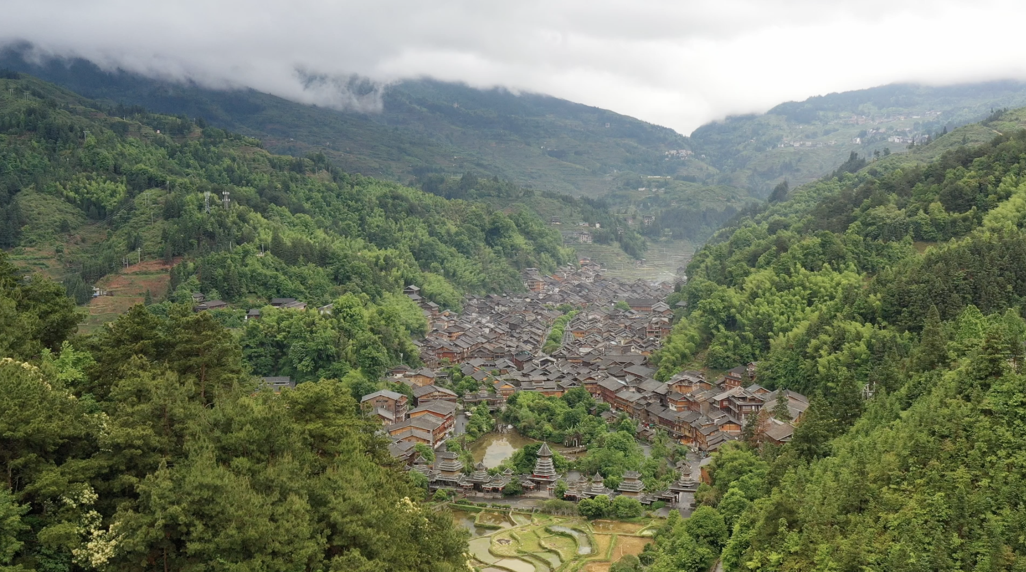 黎平肇兴侗寨景区图片