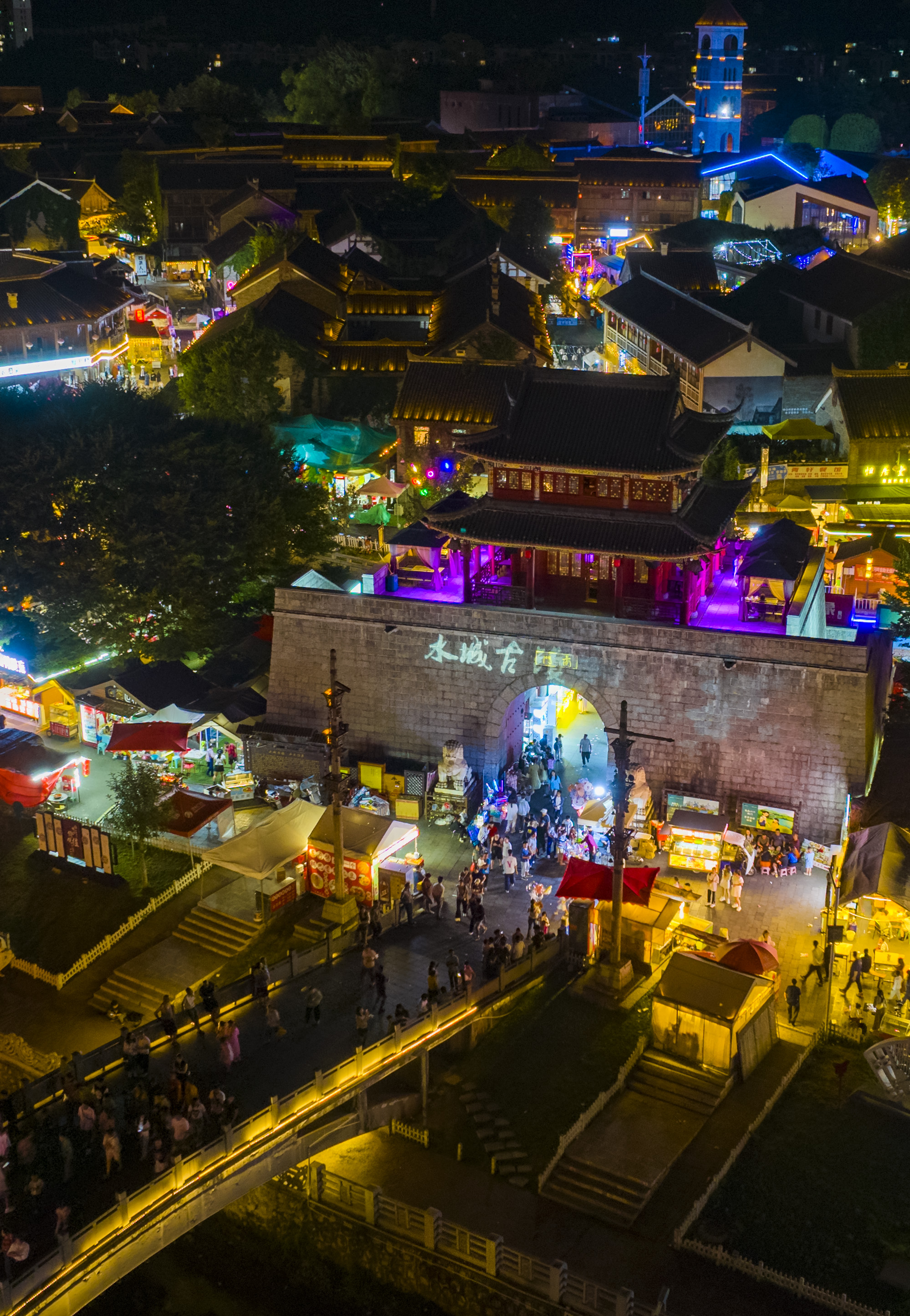 六盘水夜景图片真实图片