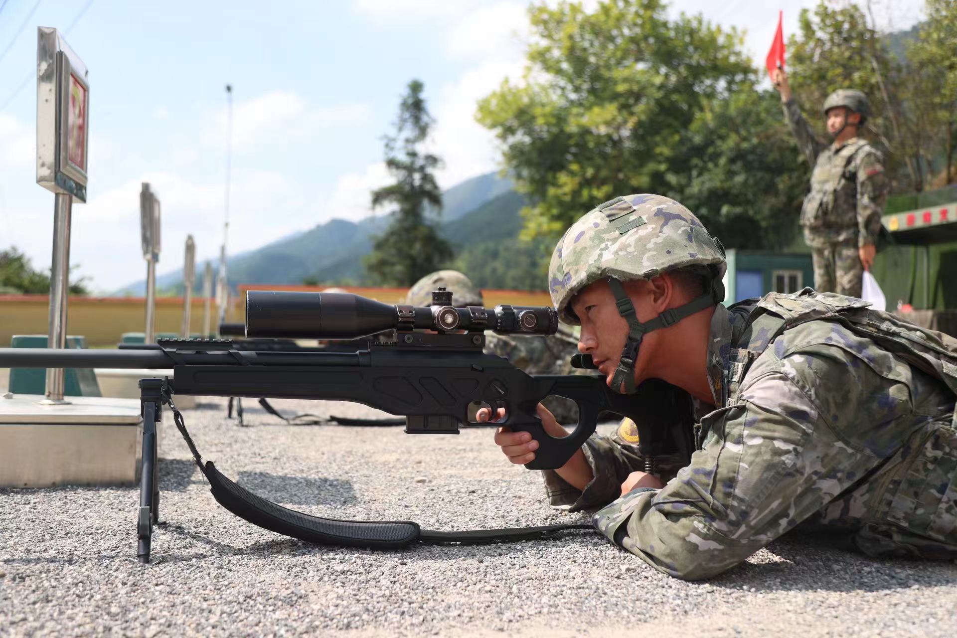 战味十足！直击贵州武警群众性练兵比武现场