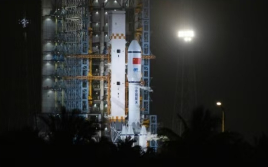 天舟七号货运飞船撤离空间站组合体，近期将择机受控再入大气层