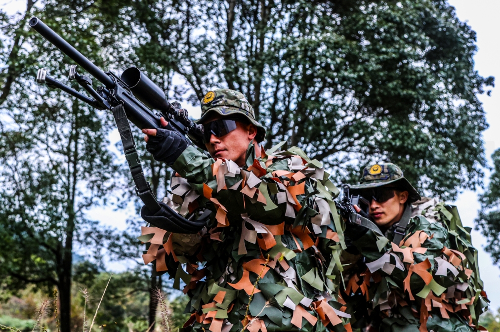 山林砺剑！直击贵州武警山地反恐演练