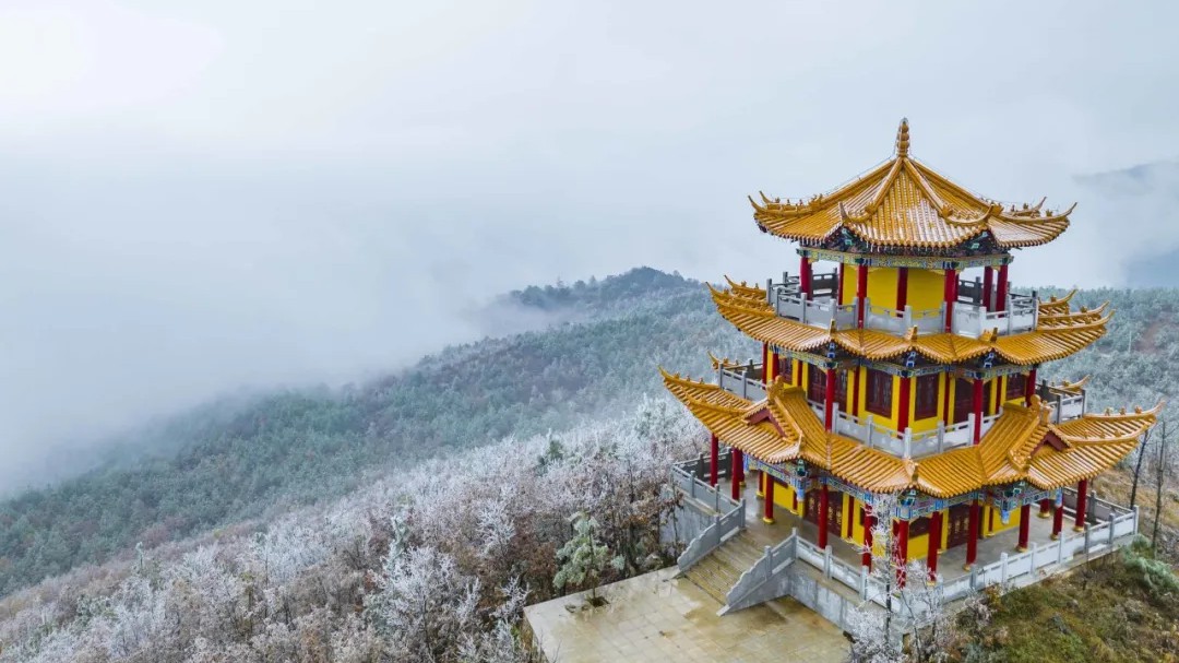 冬游贵州丨走！去盘州欣赏冰雪童话世界