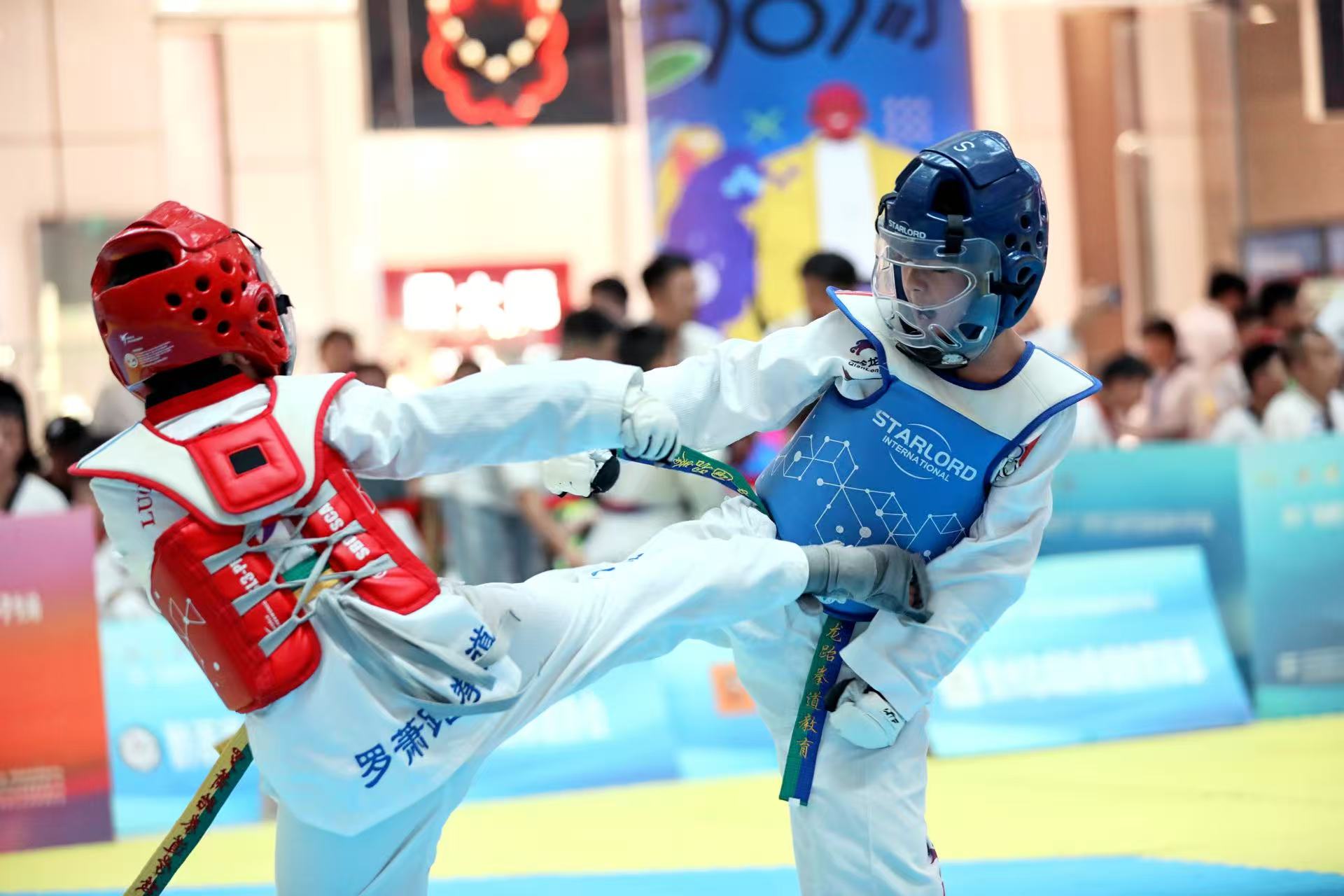 黔中少年“踢”出精气神——“奔跑吧·少年”2025年贵州省中小学生大众跆拳道锦标赛启幕