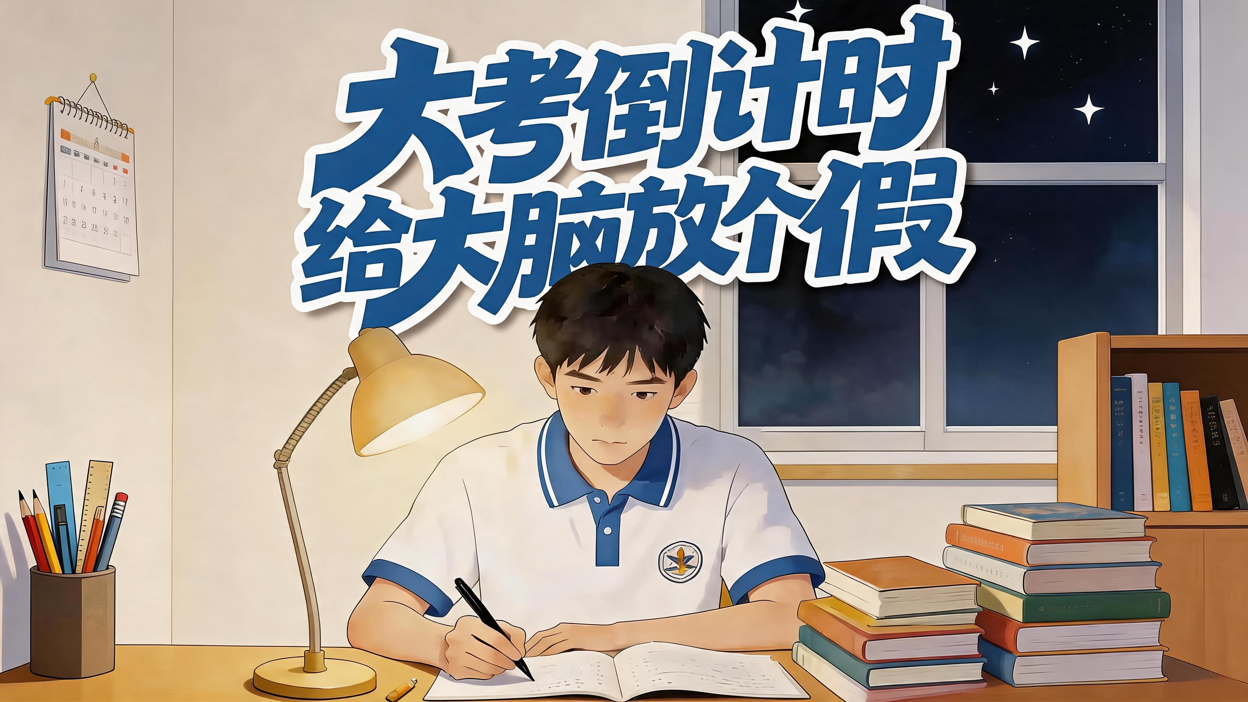 碎片人诊疗室 丨大考倒计时：给大脑放个假
