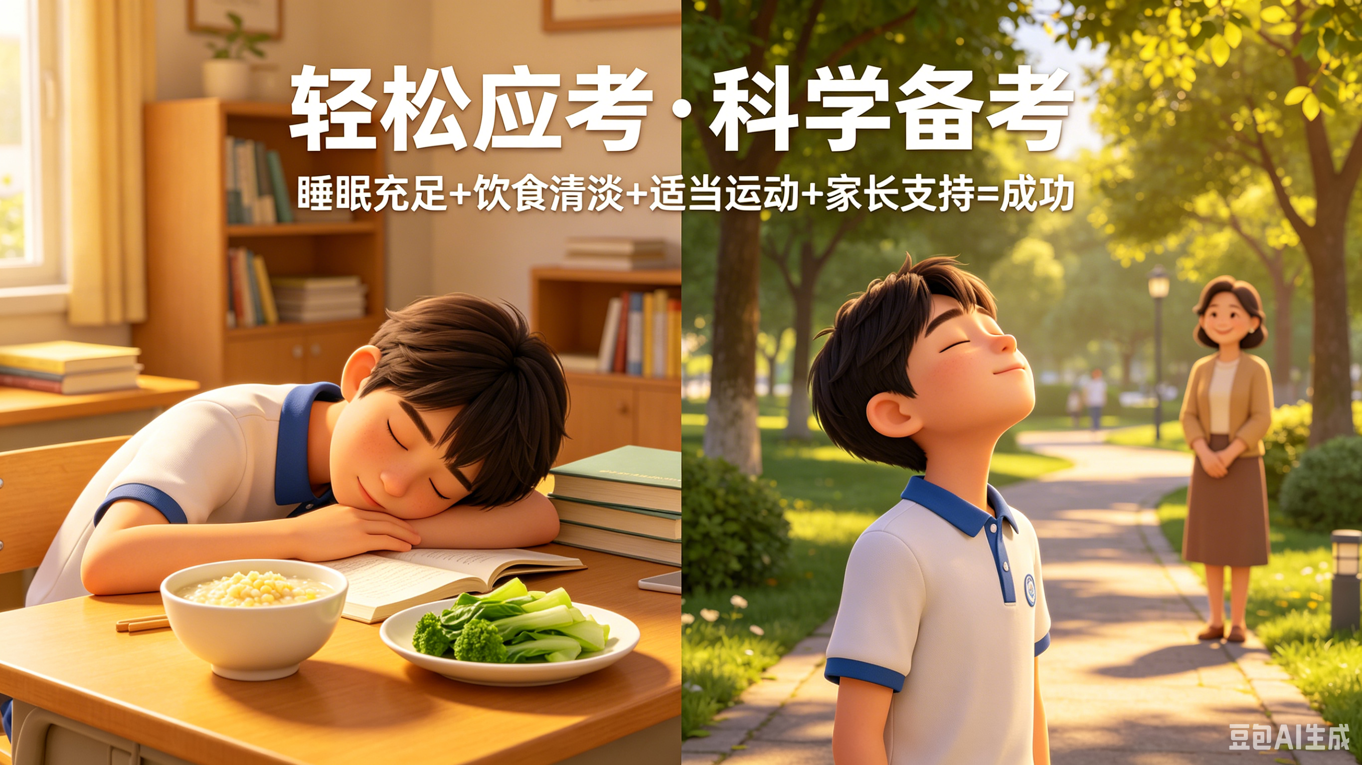 早安健康丨高考季，给考生一份“安神方”